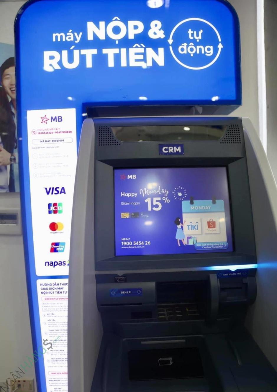 Ảnh Cây ATM ngân hàng Quân Đội MBBank PGD Trưng Vương 1