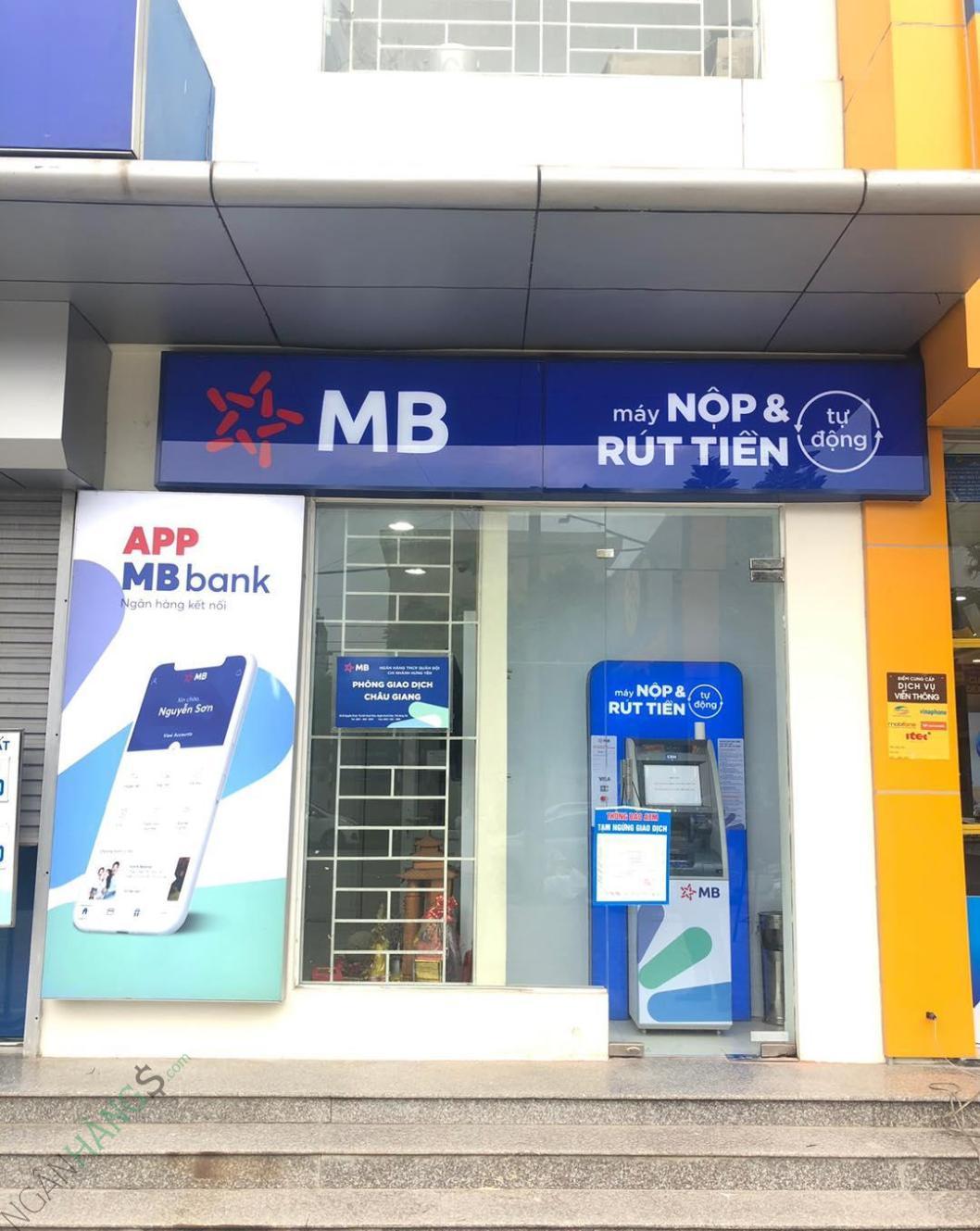 Ảnh Cây ATM ngân hàng Quân Đội MBBank Chi nhánh Thái Nguyên 1