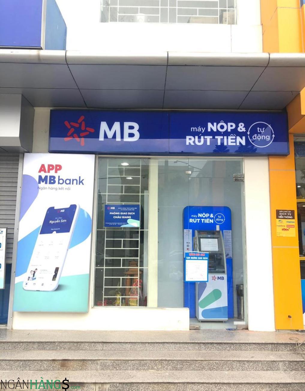 Ảnh Cây ATM ngân hàng Quân Đội MBBank Cảng Mỹ Thới 1
