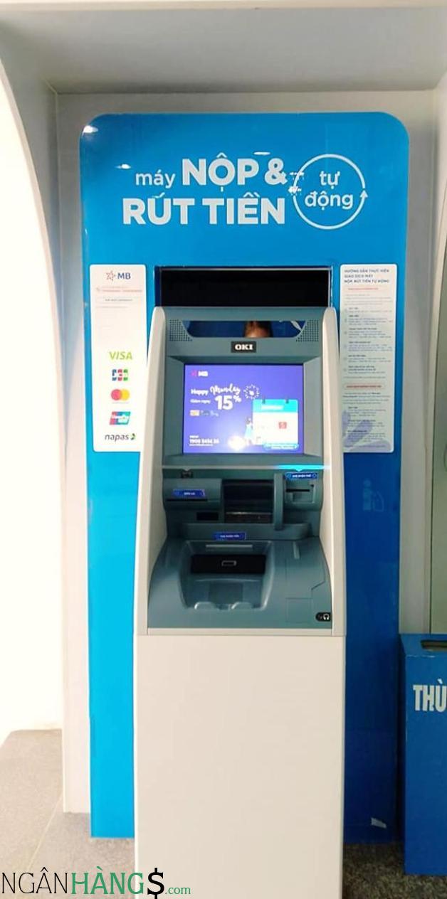 Ảnh Cây ATM ngân hàng Quân Đội MBBank PGD Châu Phú 1
