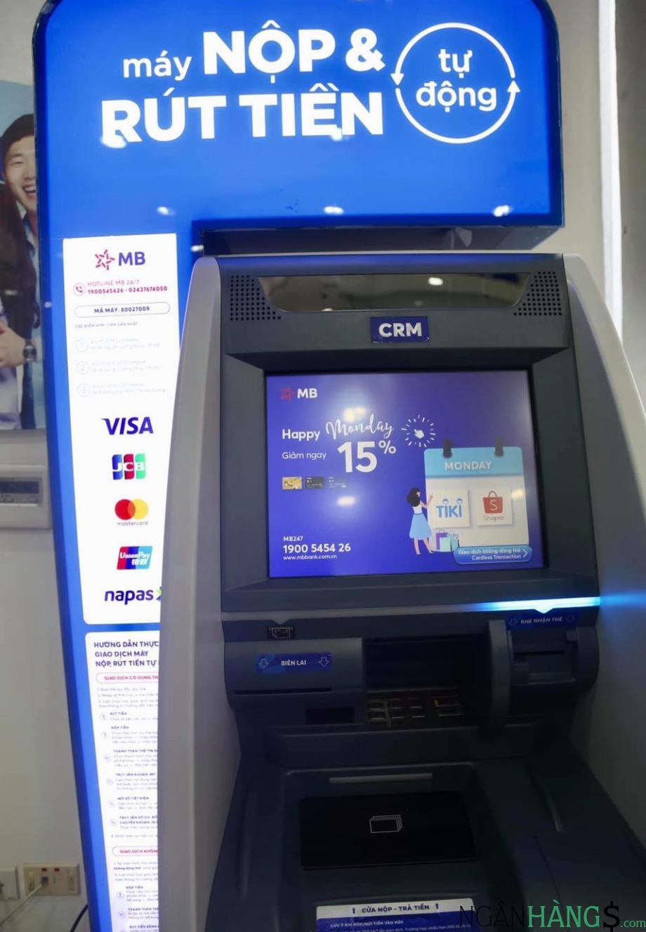 Ảnh Cây ATM ngân hàng Quân Đội MBBank Chi nhánh Cần Thơ 1