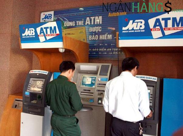 Ảnh Cây ATM ngân hàng Quân Đội MBBank Dệt may Hòa Thọ 1