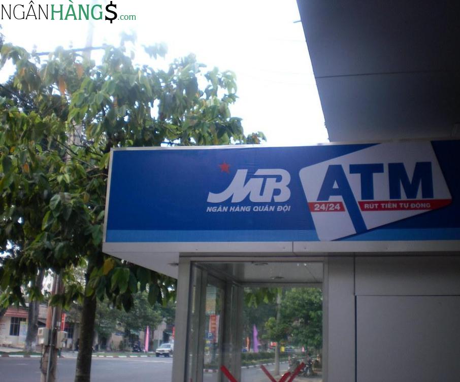 Ảnh Cây ATM ngân hàng Quân Đội MBBank PGD Xuân Mai 1