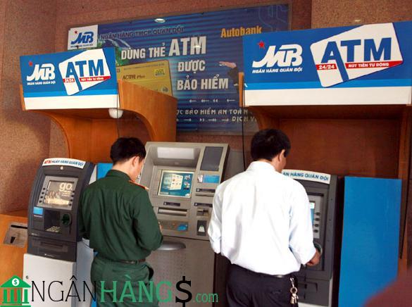Ảnh Cây ATM ngân hàng Quân Đội MBBank PGD Hoàng Cầu 1