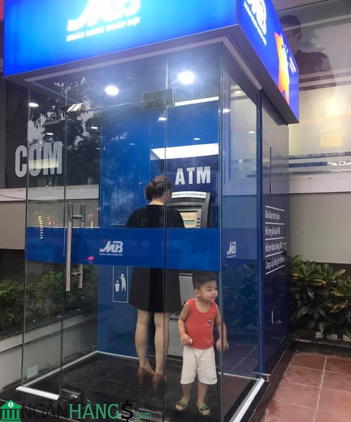 Ảnh Cây ATM ngân hàng Quân Đội MBBank PGD Nguyễn Du 1