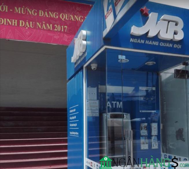 Ảnh Cây ATM ngân hàng Quân Đội MBBank Tòa nhà Viettel 1