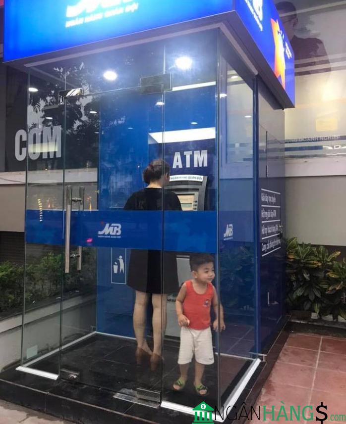 Ảnh Cây ATM ngân hàng Quân Đội MBBank Tòa nhà HH4 Phạm Hùng 1