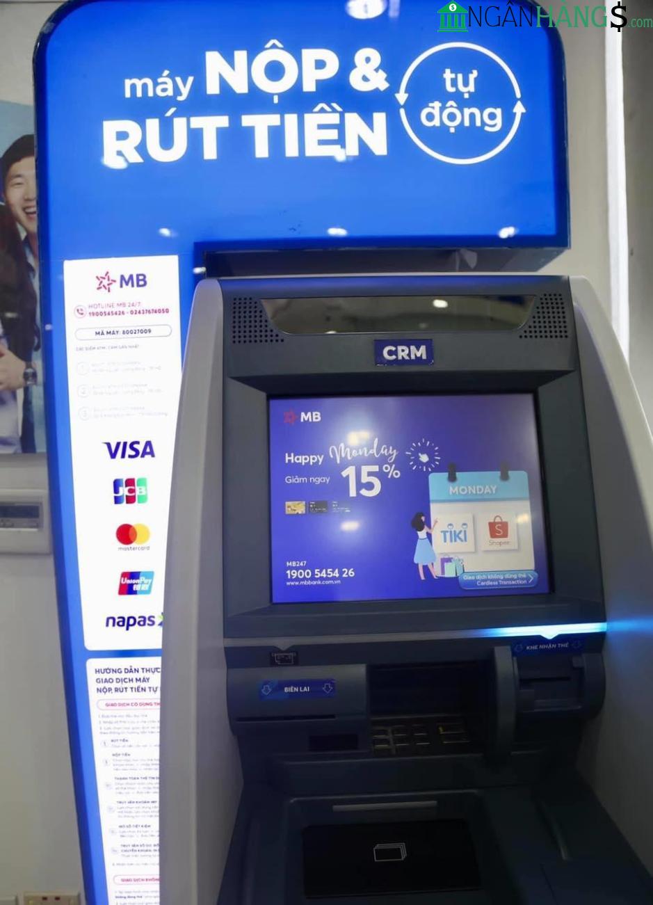 Ảnh Cây ATM ngân hàng Quân Đội MBBank Phòng giao dịch Tân Thuận 1