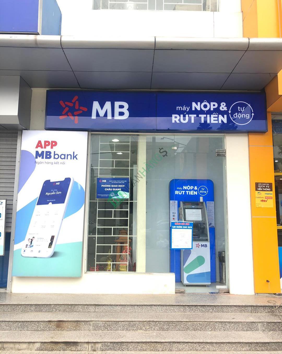 Ảnh Cây ATM ngân hàng Quân Đội MBBank PGD Tôn Đức Thắng 1