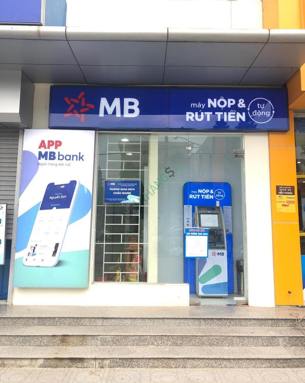 Ảnh Cây ATM ngân hàng Quân Đội MBBank BCH Bộ đội biên phòng 1