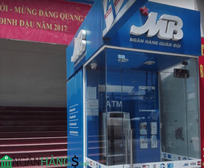 Ảnh Cây ATM ngân hàng Quân Đội MBBank Bộ Chỉ Huy Quân Sự 1