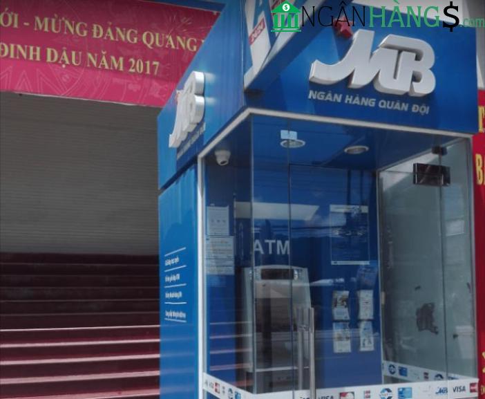 Ảnh Cây ATM ngân hàng Quân Đội MBBank Trụ Sở PGD Hàm Nghi 1