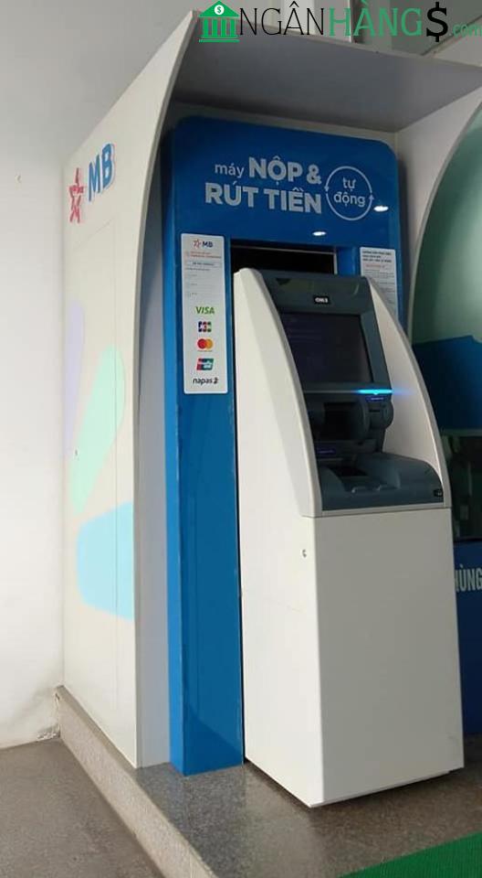 Ảnh Cây ATM ngân hàng Quân Đội MBBank Phòng giao dịch Bình Thạnh 1