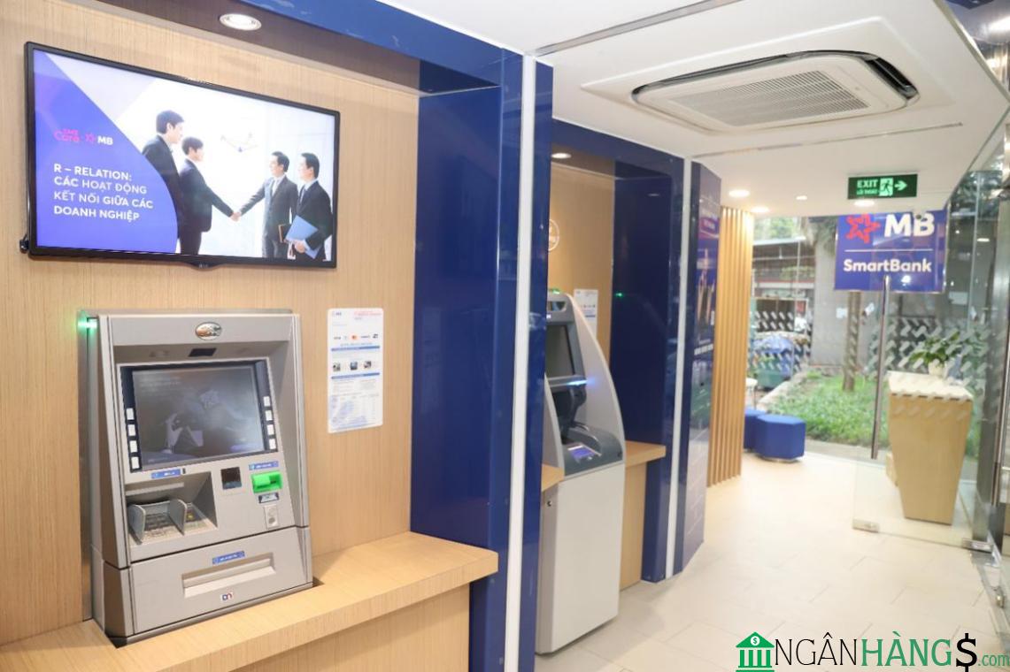 Ảnh Cây ATM ngân hàng Quân Đội MBBank Phòng giao dịch Độc Lập 1