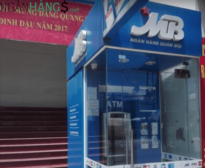 Ảnh Cây ATM ngân hàng Quân Đội MBBank BTL Bảo Vệ Lăng 1