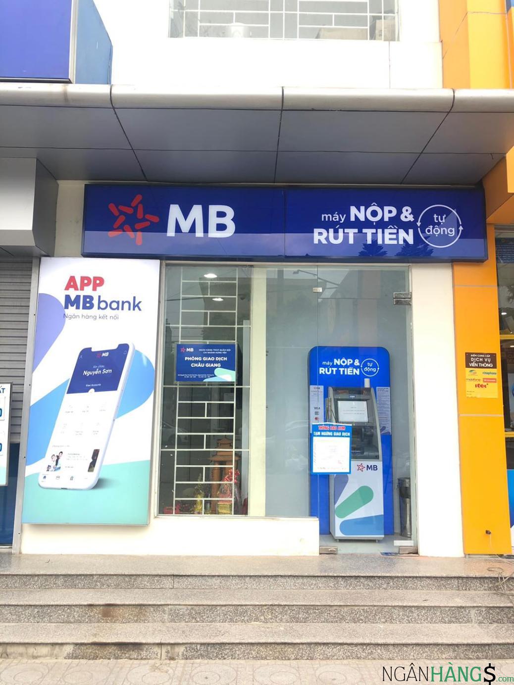 Ảnh Cây ATM ngân hàng Quân Đội MBBank Phòng giao dịch Định Công 1