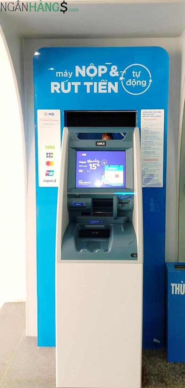 Ảnh Cây ATM ngân hàng Quân Đội MBBank Phòng giao dịch Long Thành 1
