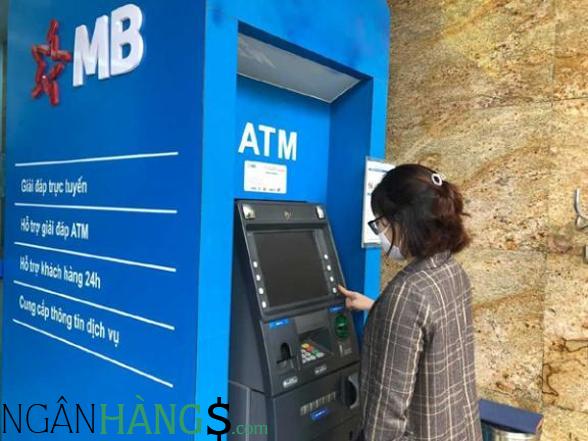Ảnh Cây ATM ngân hàng Quân Đội MBBank Phòng giao dịch Kim Sơn 1