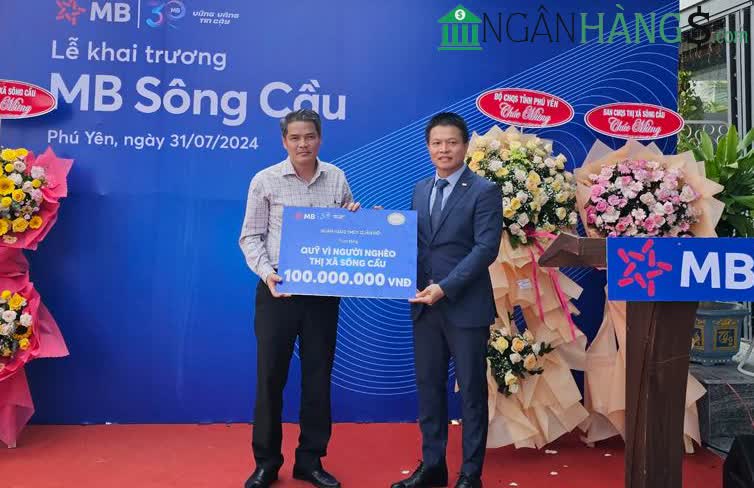 Ảnh Ngân hàng Quân Đội MBBank Phòng giao dịch Sông Cầu 1