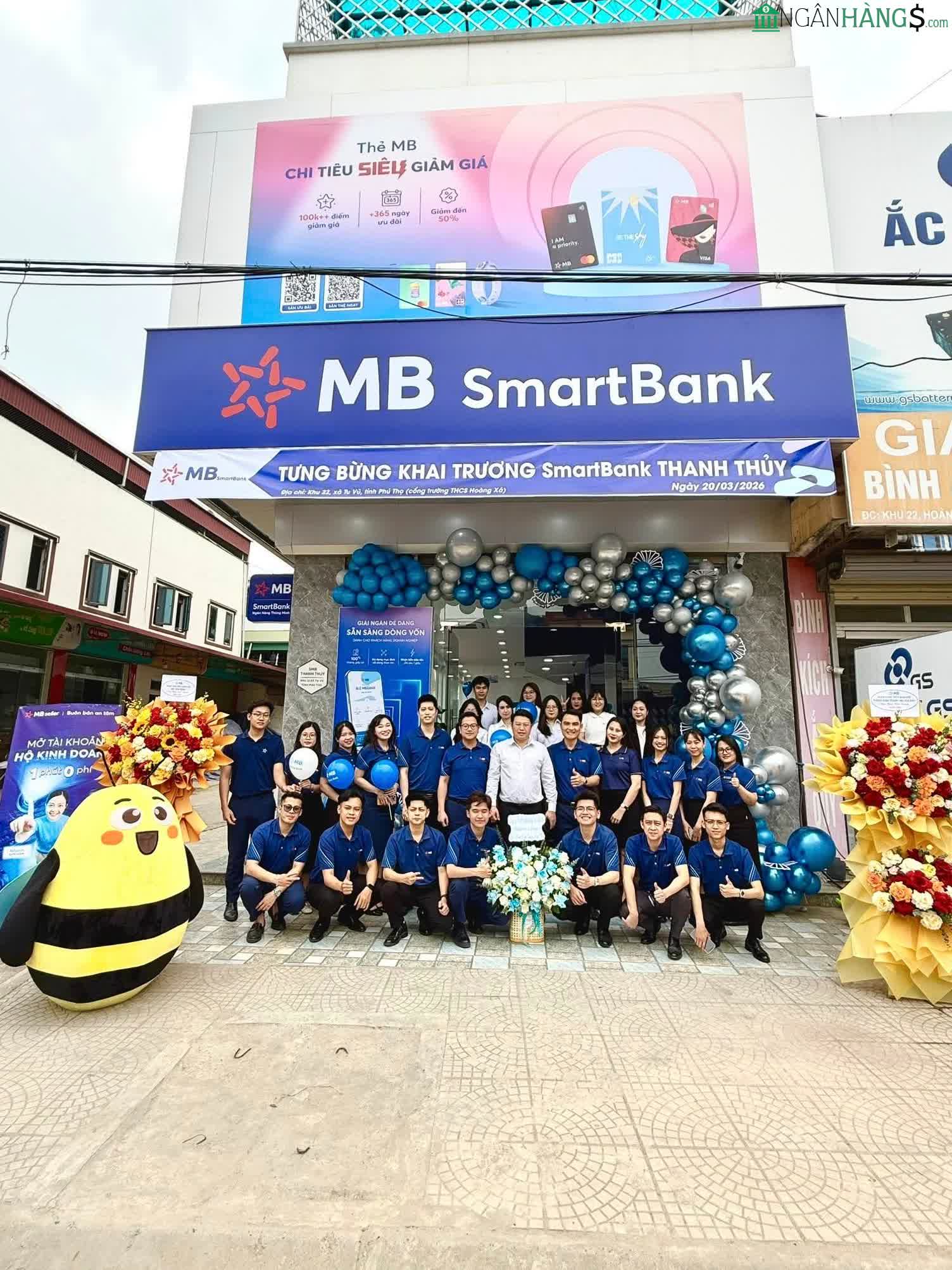 Ảnh Ngân hàng Quân Đội MBBank SmartBank Thanh Thủy 1