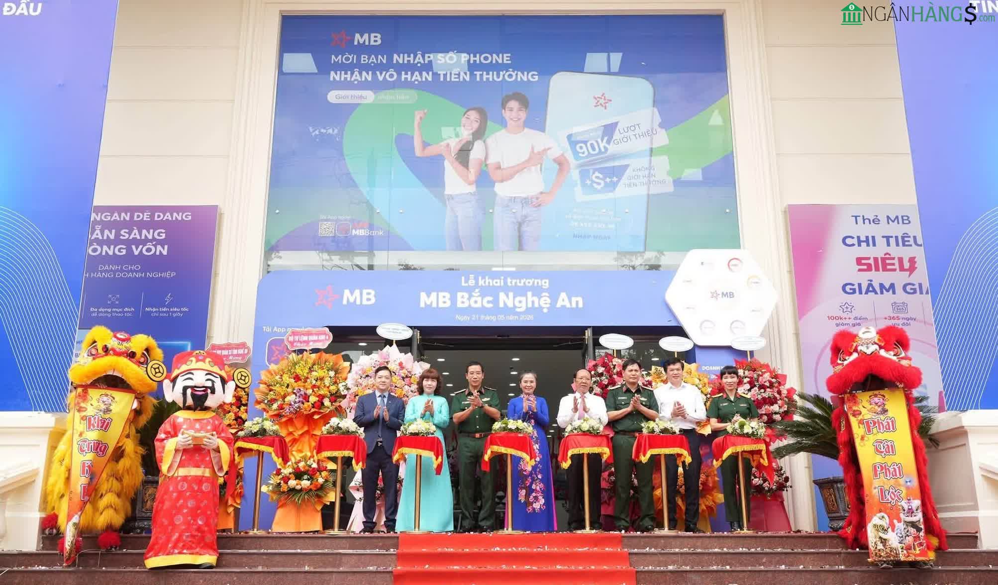 Ảnh Ngân hàng Quân Đội MBBank Chi nhánh Bắc Nghệ An 1