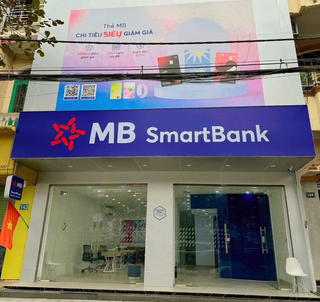 Ảnh Ngân hàng Quân Đội MBBank Smartbank TP Yên Bái 1